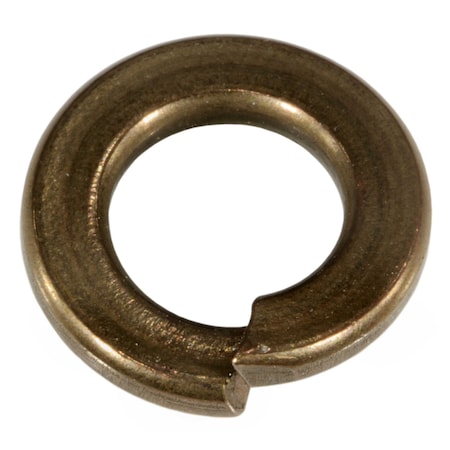 Midwest Fastener Split Lock Washer, For Screw Size 3/8 in Silicon Bronze, Bronze Finish, 6 PK 37407
